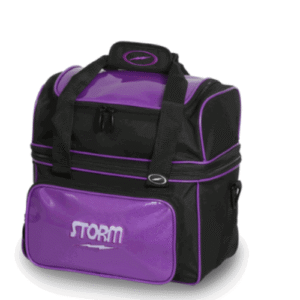 Storm 1 Ball Flip Tote Black/Amythest Bowling Bag