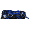 BSI Clear Top 3 Ball Tote Blue/Black Bowling Bag - Image 2