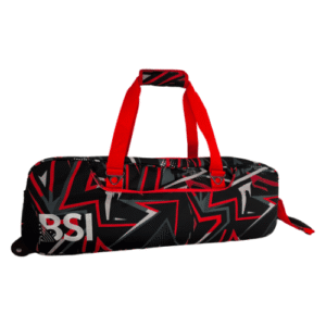 BSI Clear Top 3 Ball Tote Red/Black Bowling Bag