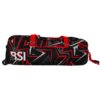 BSI Clear Top 3 Ball Tote Red/Black Bowling Bag - Image 2