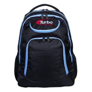 Turbo Shuttle Black/Blue Bowling Backpack