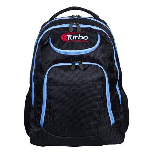 Turbo Shuttle Black/Blue Bowling Backpack
