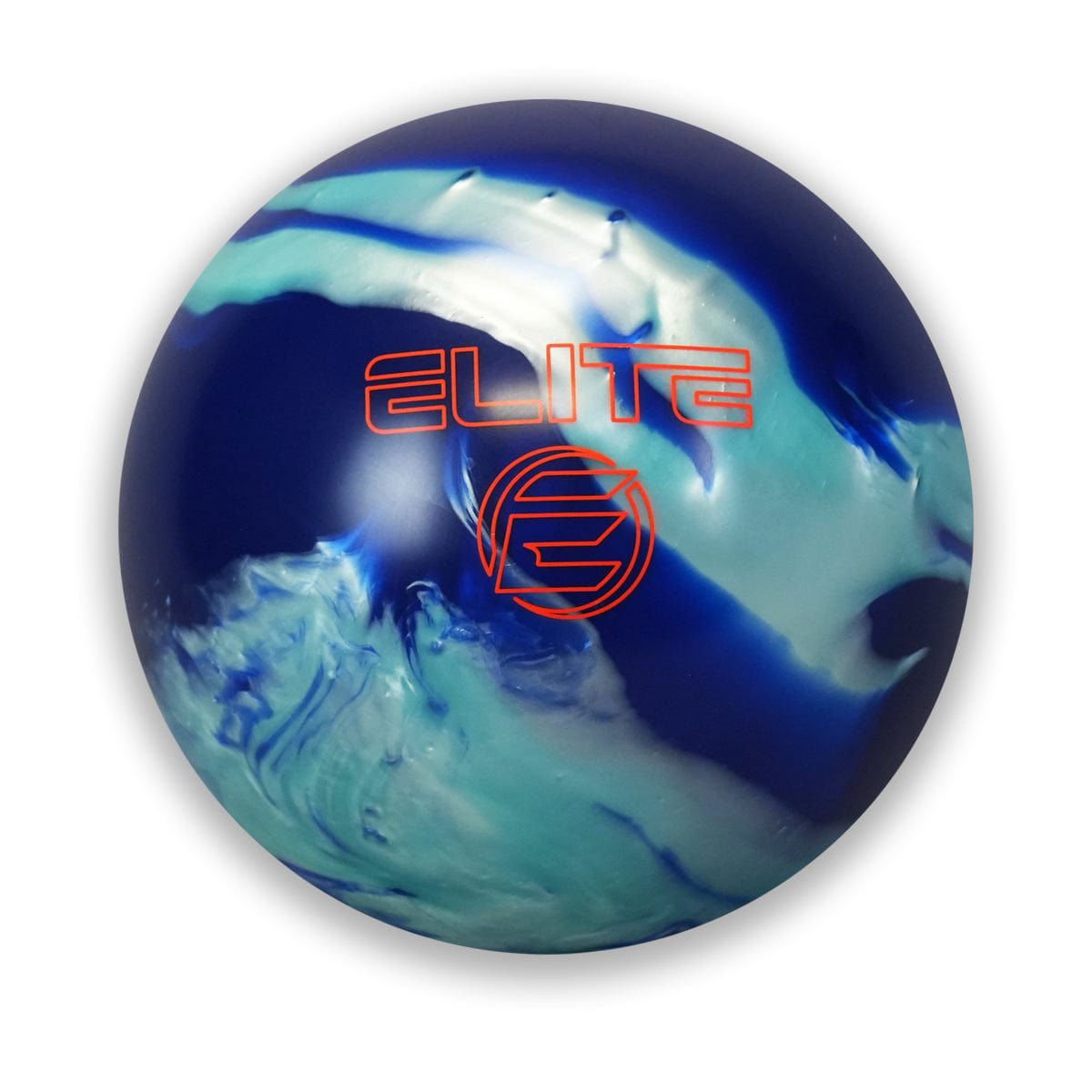 ELITE EZ Hook Reactive Pearl Teal/Blue Bowling Ball - Image 2