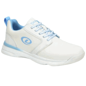 Dexter Womens Raquel LX White/Blue Wide Bowling Shoes