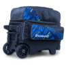 Brunswick Punisher Double Roller Blue/ Green Bowling Bag - Image 3