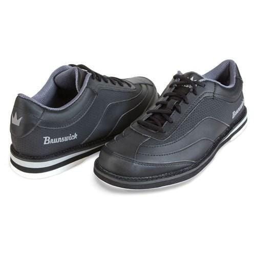 Brunswick Mens Rampage Interchangeable Black Left Hand Bowling Shoes - Image 3