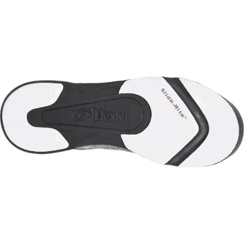 Dexter Men’s Wyoming Light Grey White Knit Bowling Shoes - Image 5