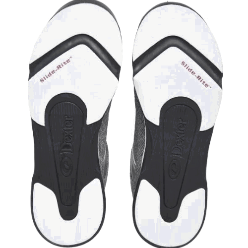 Dexter Men’s Wyoming Light Grey White Knit Bowling Shoes - Image 8