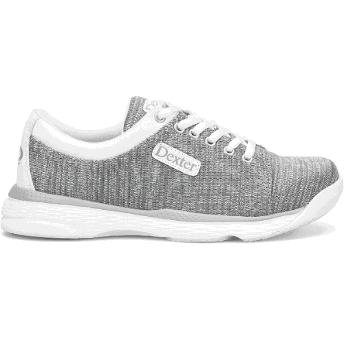 Dexter Women’s Ainslee Grey Wide Bowling Shoes - Image 2