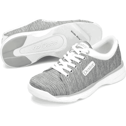 Dexter Women’s Ainslee Grey Wide Bowling Shoes - Image 3