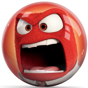 OnTheBallBowling Disney Inside Out Anger Bowling Ball