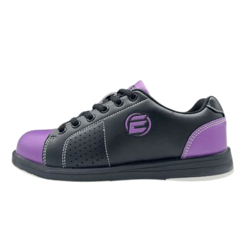 ELITE Youth Classic Black/Purple Bowling Shoes - Image 2