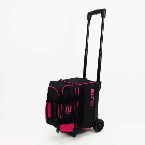 ELITE Basic Single Roller Pink Bowling Bag - Image 2