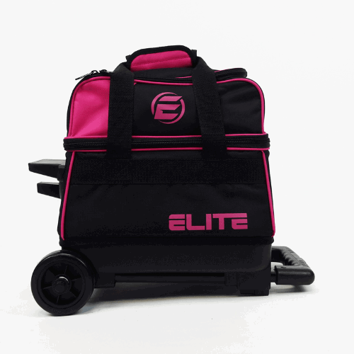 ELITE Basic Single Roller Pink Bowling Bag - Image 6