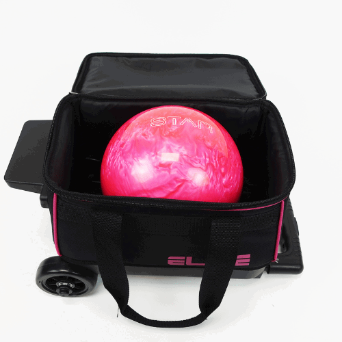 ELITE Basic Single Roller Pink Bowling Bag - Image 7
