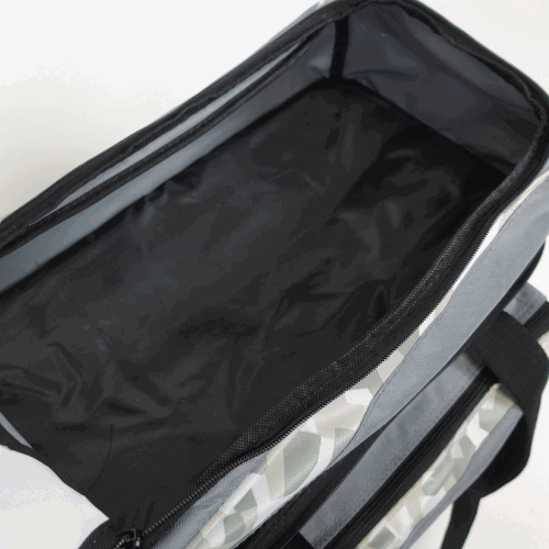 ELITE Deluxe Double Roller Bowling Bag Grey Camo - Image 8