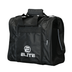 ELITE Deluxe Single Tote Bowling Bag Black