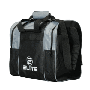 ELITE Deluxe Single Tote Bowling Bag Charcoal