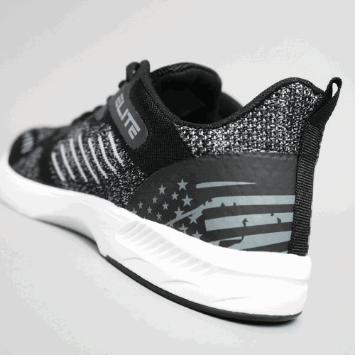 ELITE Men's Freedom Athletic Lace Up Bowling Shoes with Universal Sliding Soles for Right or Left Handed Bowlers - Image 7