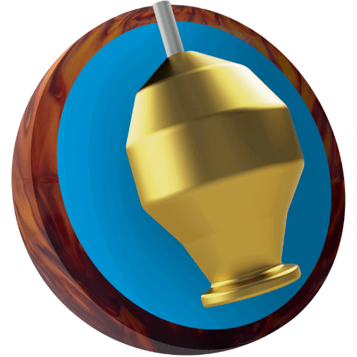 Ebonite Fireball Bowling Ball - Image 2