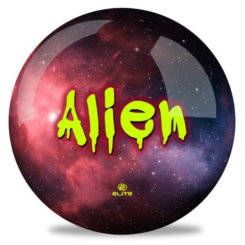 OnTheBallBowling Elite Alien Galaxy Bowling Ball - Image 2