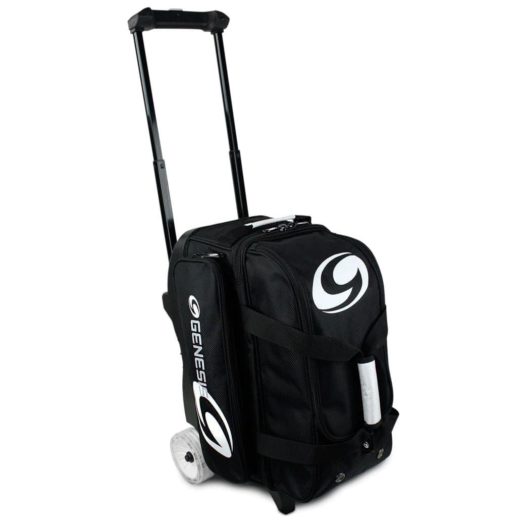 Genesis Sport 2 Ball Roller Bowling Bag Black - Image 5