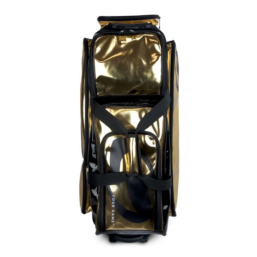 Genesis Dually 3 Ball Roller Black/Gold Bowling Bag - Image 5