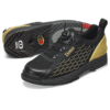 Dexter Mens THE C9 Knit BOA Black/Gold Wide Bowling Shoes - Image 2