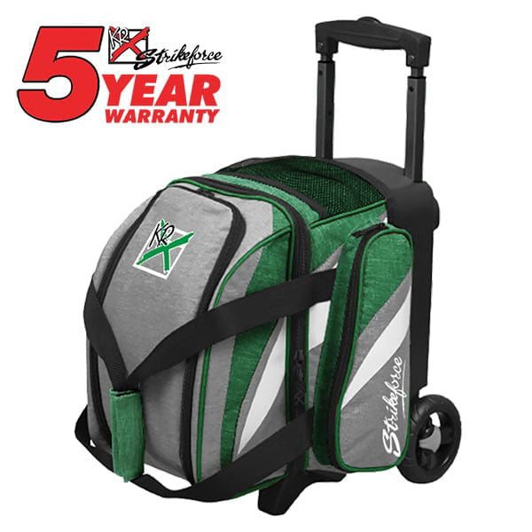 KR Strikeforce Cruiser Single Roller Grey/Green Bowling Bag