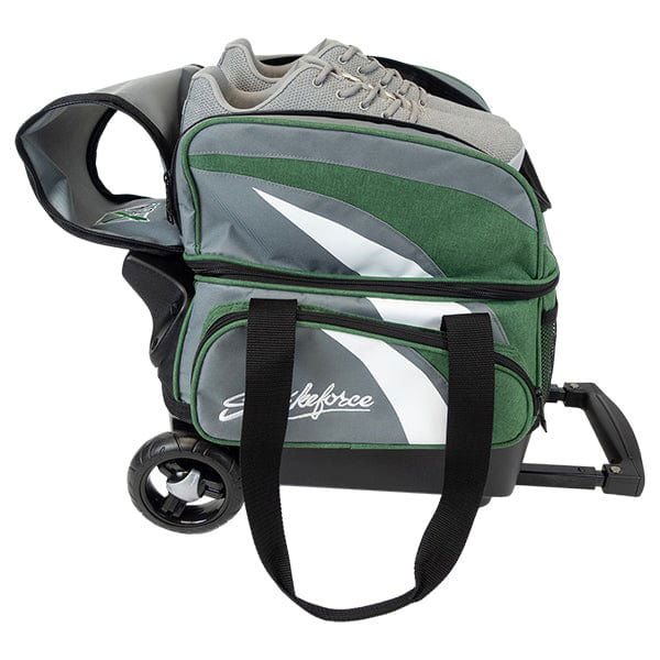 KR Strikeforce Cruiser Single Roller Grey/Green Bowling Bag - Image 2