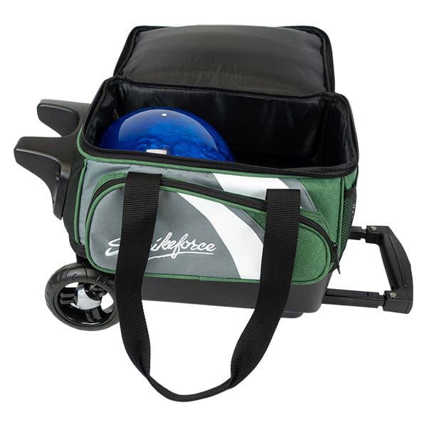 KR Strikeforce Cruiser Single Roller Grey/Green Bowling Bag - Image 3