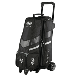 Motiv Vault Inline Black/Grey 4-Ball Bowling Ball Roller Bag