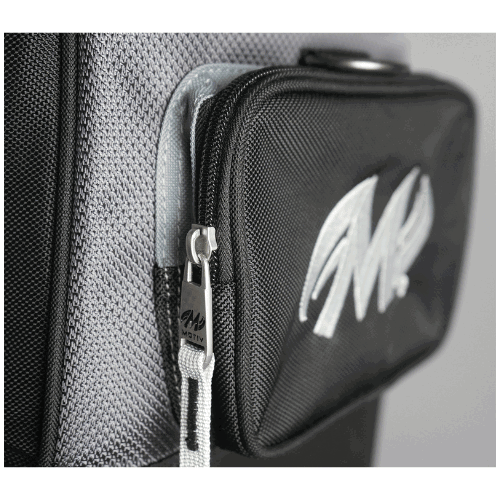 Motiv Vault Inline Black/Grey 4-Ball Bowling Ball Roller Bag - Image 6
