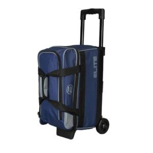 ELITE Basic Double Roller Navy/Grey Bowling Bag
