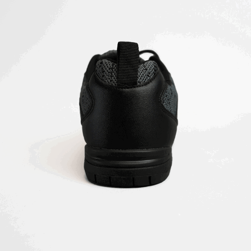 ELITE Men's Pinnacle Black/Grey Wide Athletic Lace Up Bowling Shoes - Image 7