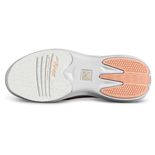 KR Strikeforce The Milan Coral/Grey Women's Athletic Bowling Shoes - Image 7