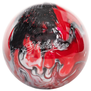 KR Strikeforce Polyester Red/Black/White Bowling Ball