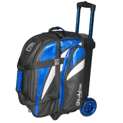KR Strikeforce Cruiser Lux Double Roller Blue Bowling Bag