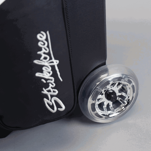 KR Strikeforce Cruiser Lux Double Roller Silver Bowling Bag - Image 7