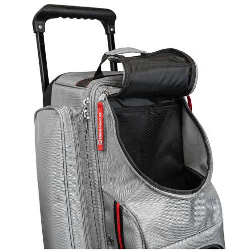 KR Strikeforce Diamond Grey Triple Roller Premium Bowling Bag - Image 8