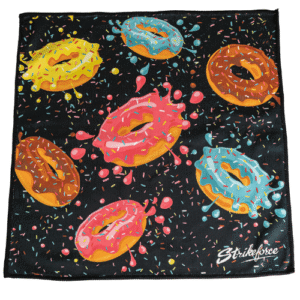 KR Strikeforce Donuts Microfiber USA 16" x 16" Towel