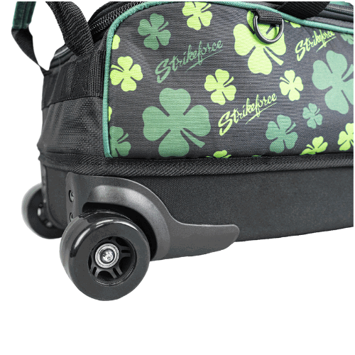 KR Strikeforce Fast Slim Shamrocks Triple Tote Bowling Bag - Image 3