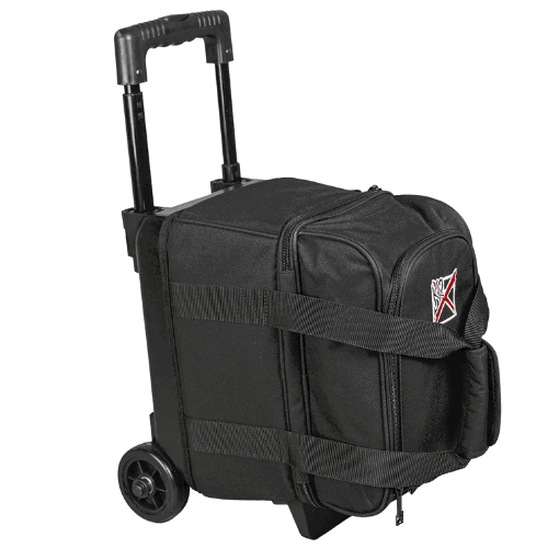 KR Strikeforce Hybrid Black Bowling Ball Single Roller Bowling Bag - Image 2