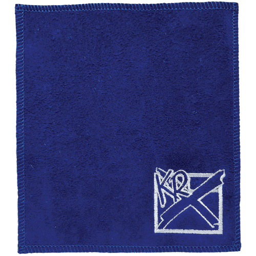 KR Strikeforce Logo Economy Shammy Leather Pad Blue