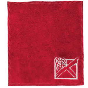 KR Strikeforce Logo Economy Shammy Leather Pad Red