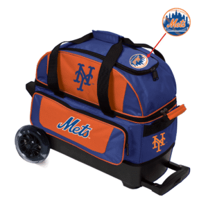 MLB New York Mets Double Roller Bowling Bag