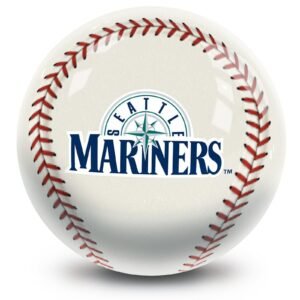 KR Strikeforce MLB Seattle Mariners Baseball Design Bowling Ball