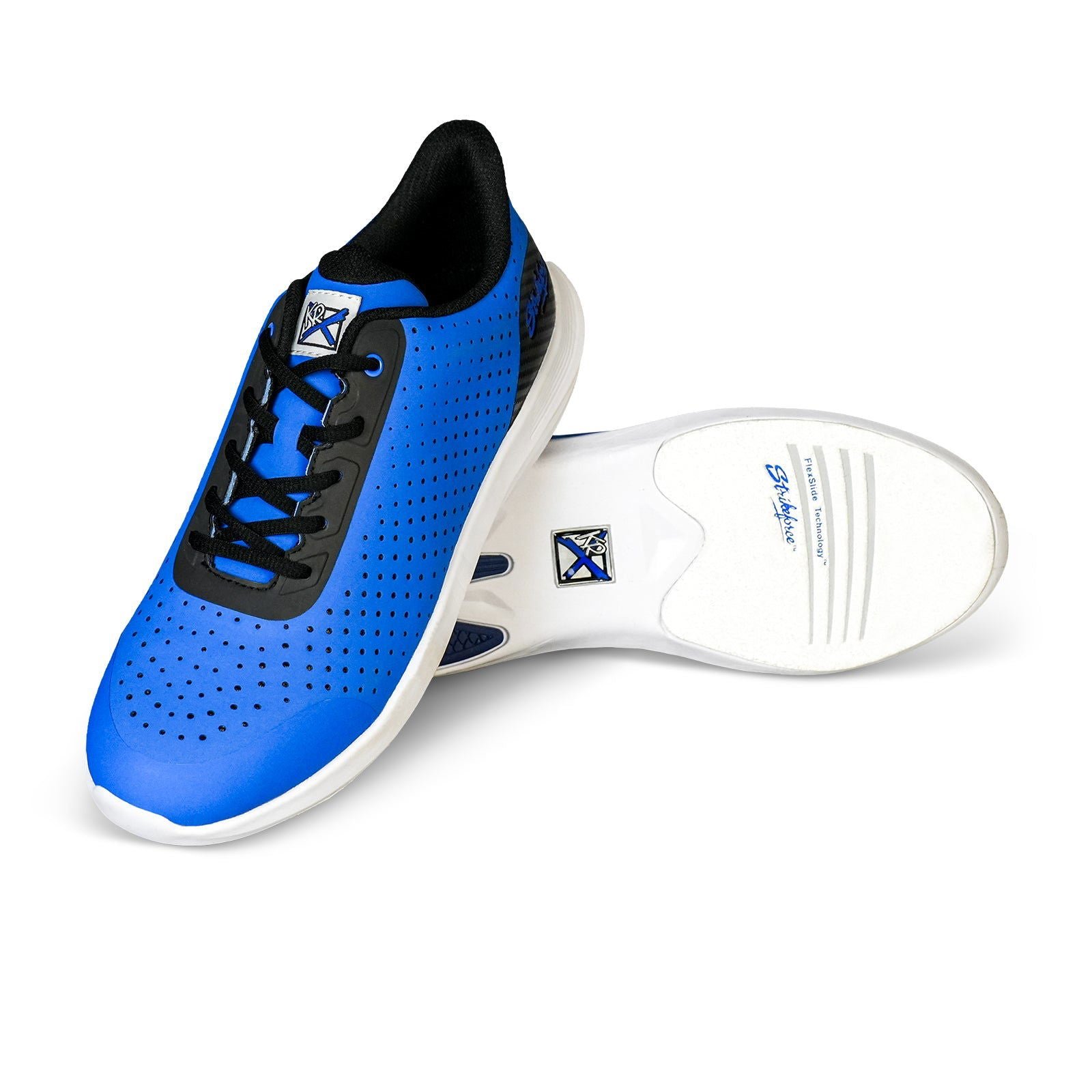 KR Strikeforce Men's Arrow Blue Athletic Bowling Shoes - Image 2