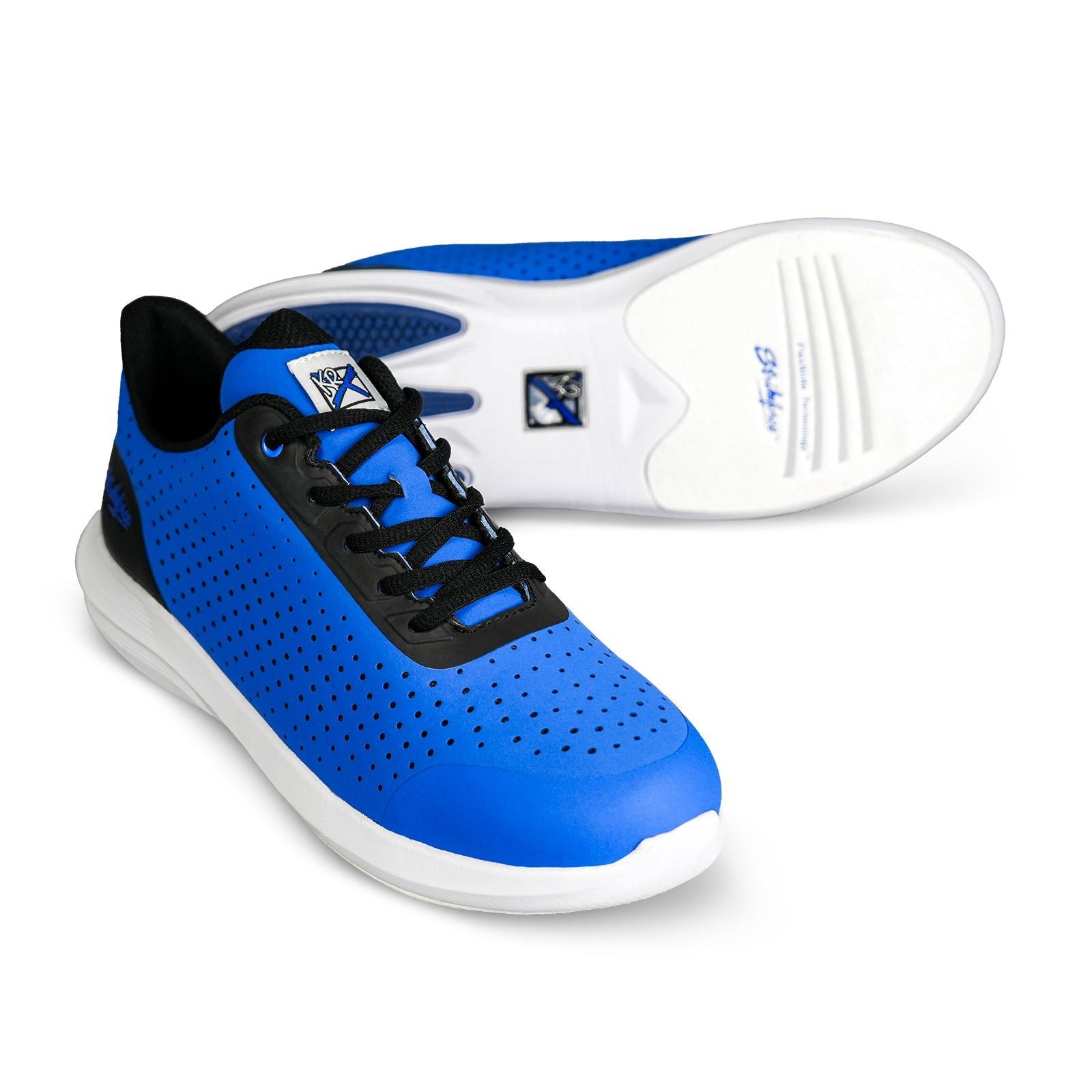 KR Strikeforce Men's Arrow Blue Athletic Bowling Shoes - Image 3