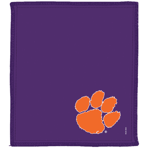 NCAA Clemson University HT Logo Bowling Shammy